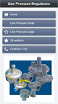 Mobile Screenshot of gaspressureregulator.net