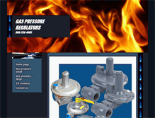 Tablet Screenshot of gaspressureregulator.net
